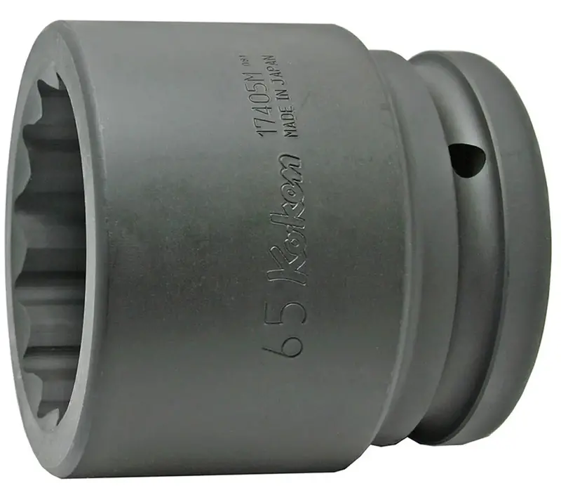 1-1/2" Drive 2-3/8" 12-Point Socket – 90Mm Length 1