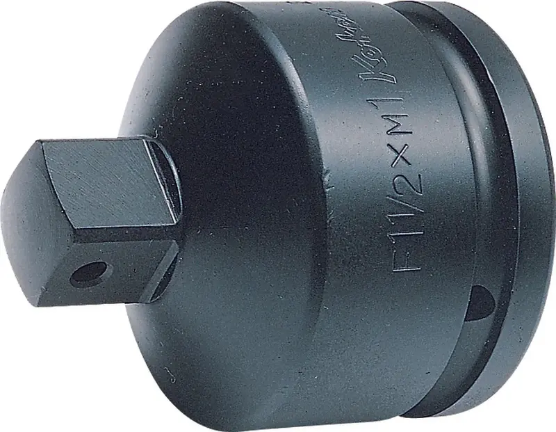 1-1/2-Inch Square Drive To 1-Inch Square Adapter – 98Mm Length, Hole-Type Connection 1