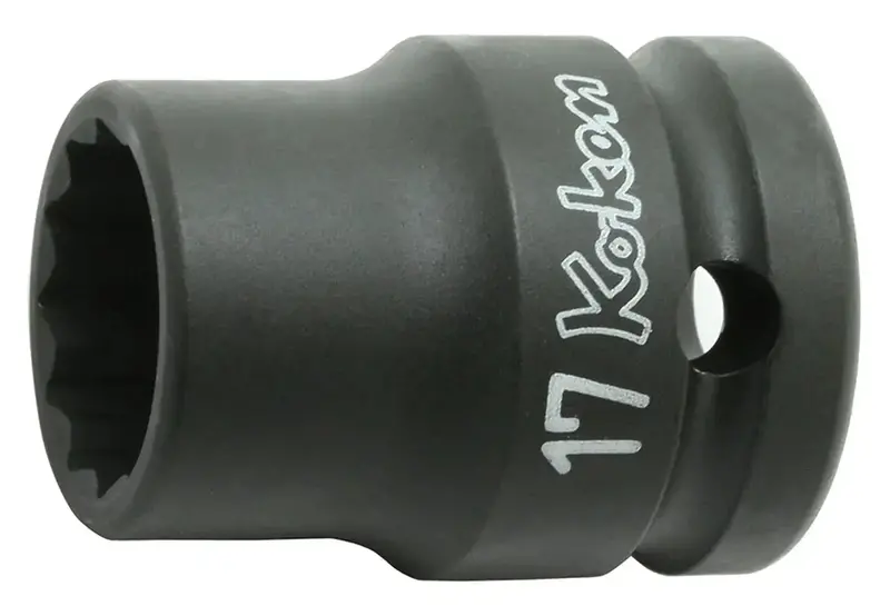 1/2" Drive 12-Point Thin-Wall Impact Socket – 7Mm 1