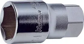 1/2-Inch Drive 24Mm 6-Point Oil Pressure Switch Socket 1