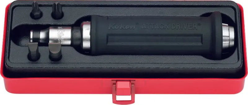 1/2-Inch Drive Rubber-Grip Attack Driver Kit — 6-Piece 1