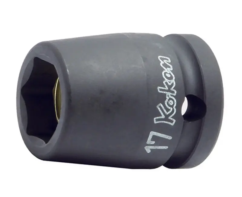 1/2" Square Drive Socket – 16Mm 6-Point, 38Mm With Magnetic Insert 1