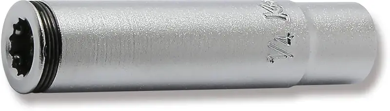 1/4" Drive 12-Point Sae Deep Nut Grip Socket – 1/4" Size 1