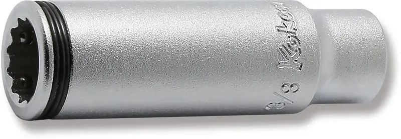 1/4" Drive 12-Point Sae Deep Nut Grip Socket – 3/8" Size 1
