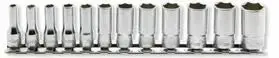 1/4" Drive 6-Point Metric Socket Kit – 4–14Mm, 12-Piece 1