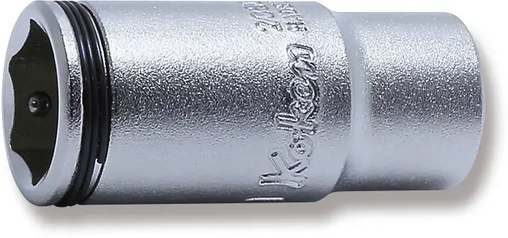1/4" Drive Semi-Deep 12-Point Metric Socket – 9Mm Nut Grip® 1