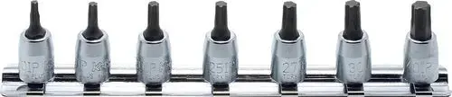 1/4" Drive Torxplus® Bit Socket Collection – 10Ip–40Ip, 7-Piece 1