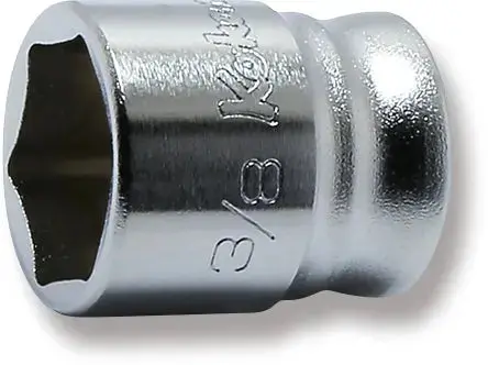 1/4-Inch Drive Z-Series 6-Point Sae Socket — 3/8 Inch 1