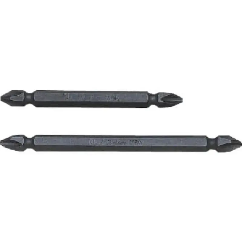 1/4-Inch Hex Drive Double-Ended Ph2 Screwdriver Bit — Magnetized 1