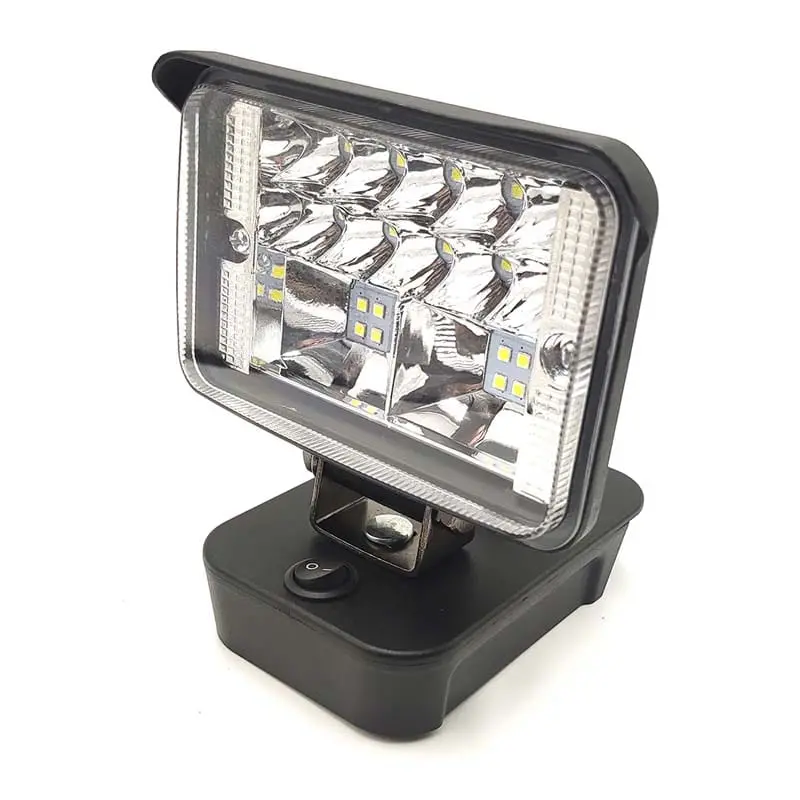 1200Lm 18W Multi-Brand Cordless Worklight – Supports Dewalt 20V Max & Milwaukee M18 Batteries With Pivot Function 1