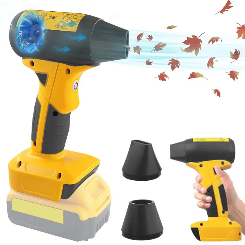 130,000 Rpm Mini Jet Fan Blower For Dewalt 20V Batteries – Portable Turbo Air Duster For Outdoor And Garage Applications 1