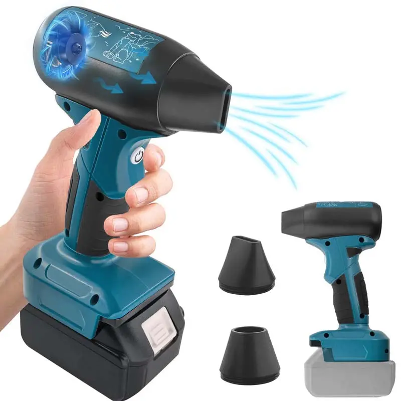 130,000 Rpm Mini Jet Fan Blower For Makita 18V Batteries – High-Velocity Air Duster For Workshop, Camping, And Cleanup 1