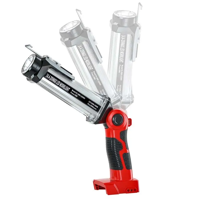 2000Lm 35W Cordless Lantern For Milwaukee M18 Batteries – High-Capacity Spotlight With Integrated Hook & Usb Charging 1