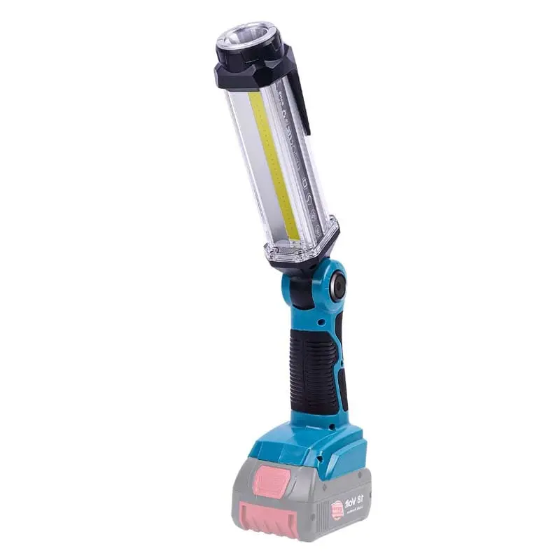 2000Lm 35W Cordless Led Lantern For Bosch 18V Bat Batteries – Hangable Spotlight With Usb Charging & Hook Mount 1