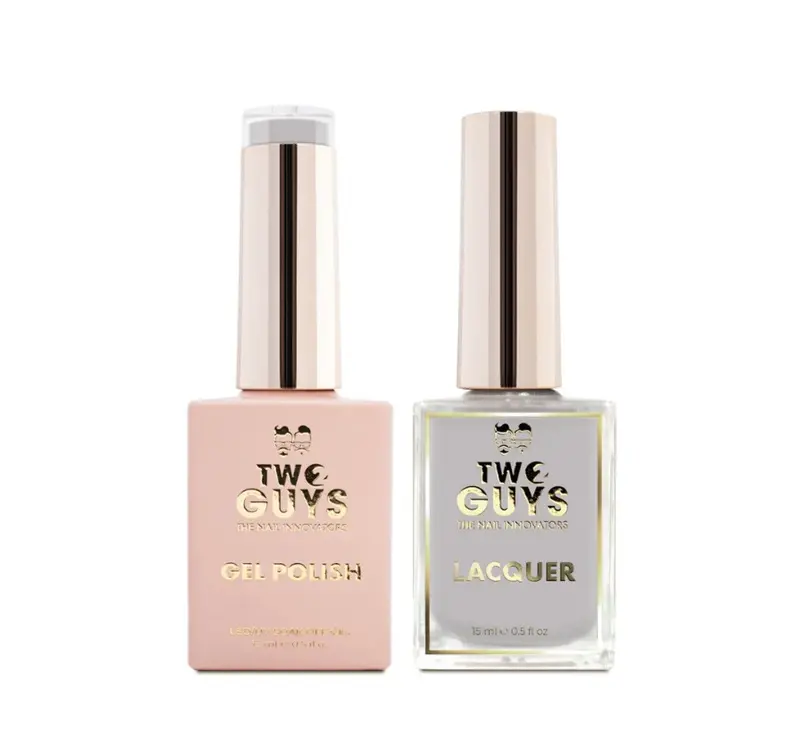 2Guys A04 Grandma Gray Duo Neutral Nail Lacquer Set 1