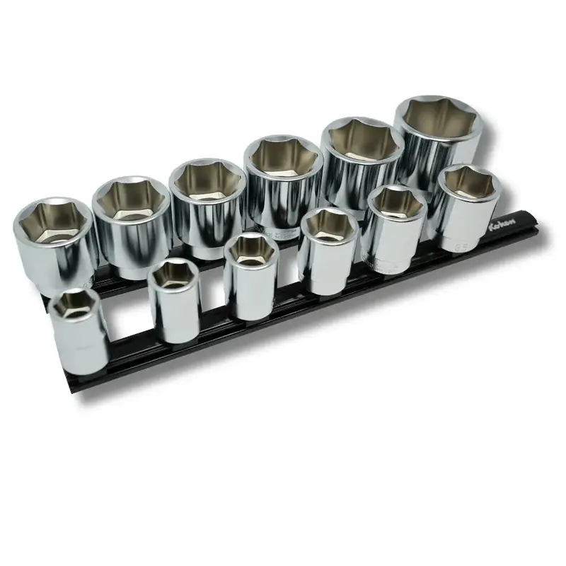 3/4" Drive 12-Piece Chrome Metric Socket Set 1