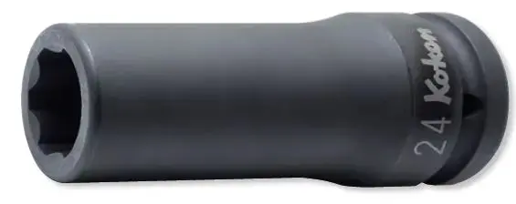 3/4" Square Drive 15Mm Surface-Drive Socket – 100Mm Length 1