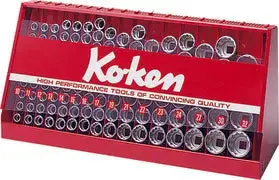 3/8" Drive 177-Piece 6-Point Metric Socket Set (6–23Mm) With Display Stand 1
