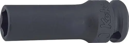 3/8" Square Drive 6-Point Thin-Wall Semi-Deep Impact Socket – 6Mm 1