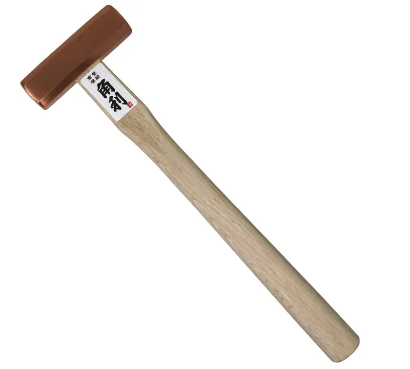 300G Solid Bronze Genno Hammer – Balanced Striking Weight 1