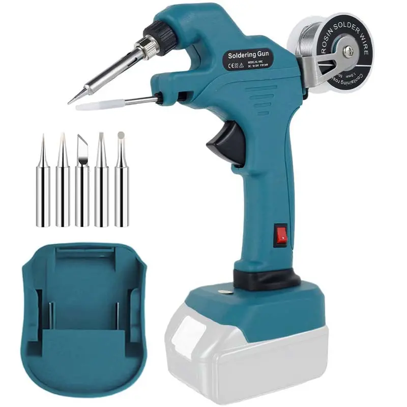 30W Lead-Free Cordless Soldering Gun – Makita 18V Lxt Compatible 1