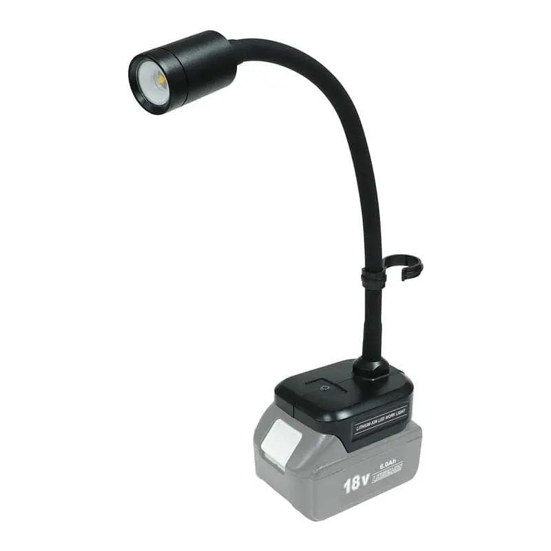 3W 300Lm Flexible Gooseneck Led Work Light — Makita Lxt 18V Ready 1