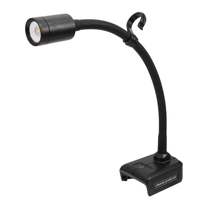 3W 300Lm Flexible Gooseneck Led Work Light — Milwaukee M18 Powered 1