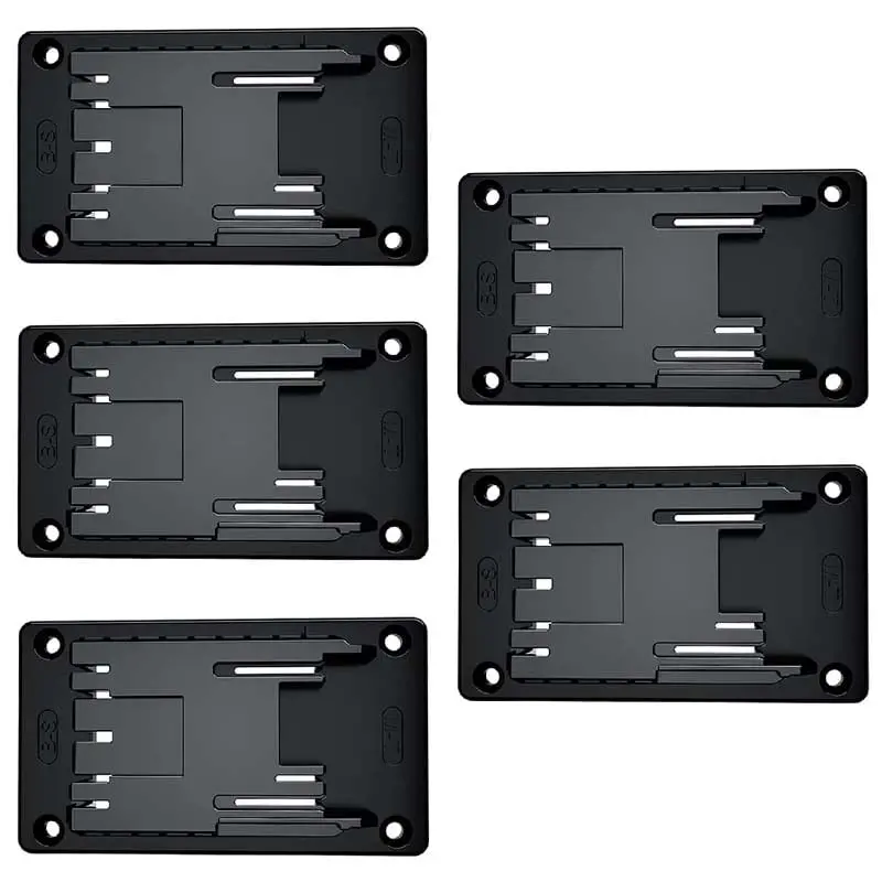 5-Pack Wall-Mount Tool Holders For Makita & Bosch 18V Cordless Tools 1