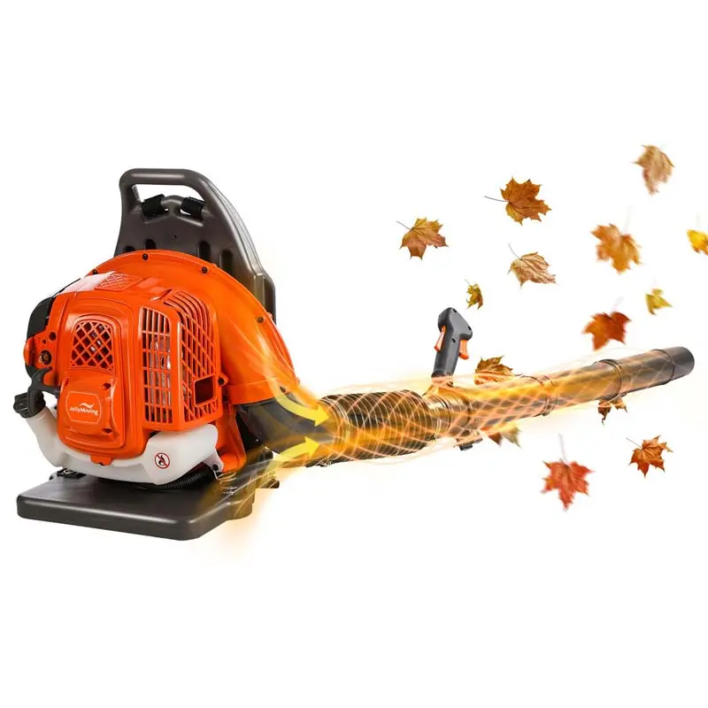 65Cc Backpack Gas Leaf Blower – 850 Cfm / 230 Mph, 4.3 Hp, 1.8L Fuel Tank For Heavy-Duty Clearing 1