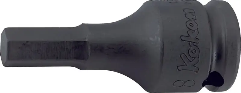 6Mm Hex Bit Socket – 3/8" Square Drive, 52Mm Length 1