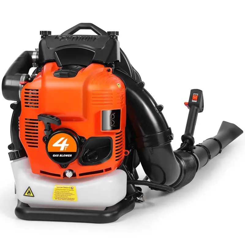 75.6Cc 4-Stroke Backpack Leaf Blower – High-Output Gas-Powered Blower With 706 Cfm, 206 Mph, And 1.9L Fuel Tank 1