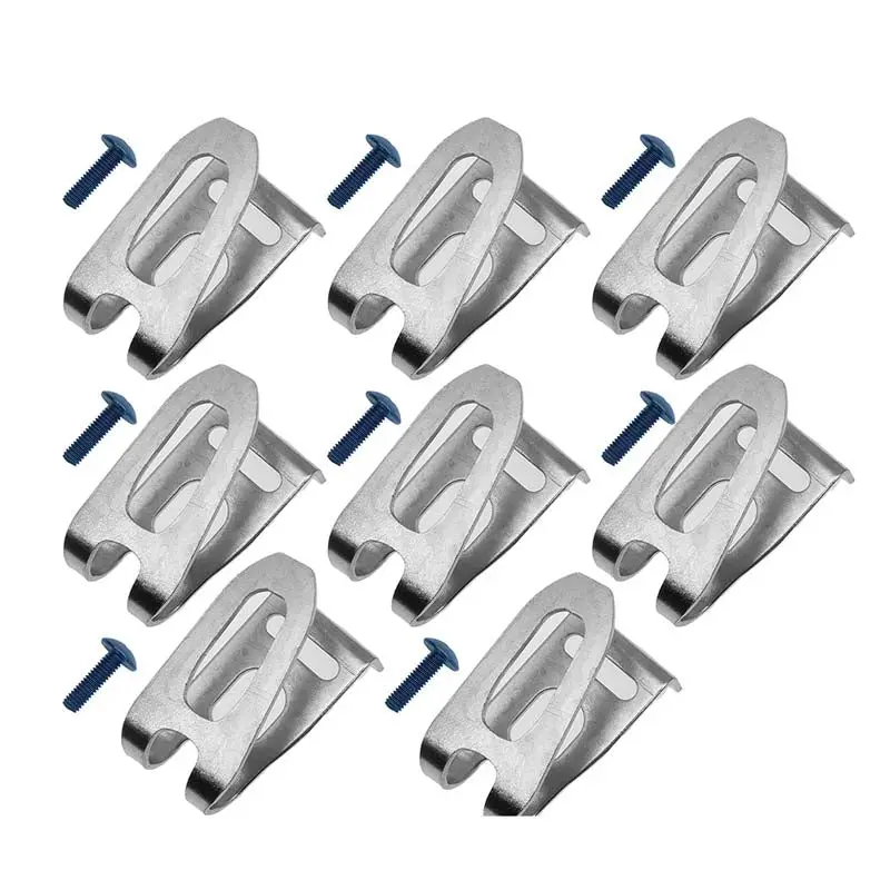 8-Pack Makita-Compatible Belt Clip Hooks – Fits 12V/18V Tools Including Bdf452, Btd140 & Xfd01 1