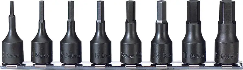 8-Piece Impact Metric Hex Bit Socket Set – 3/8-Inch Drive, 3Mm To 12Mm 1