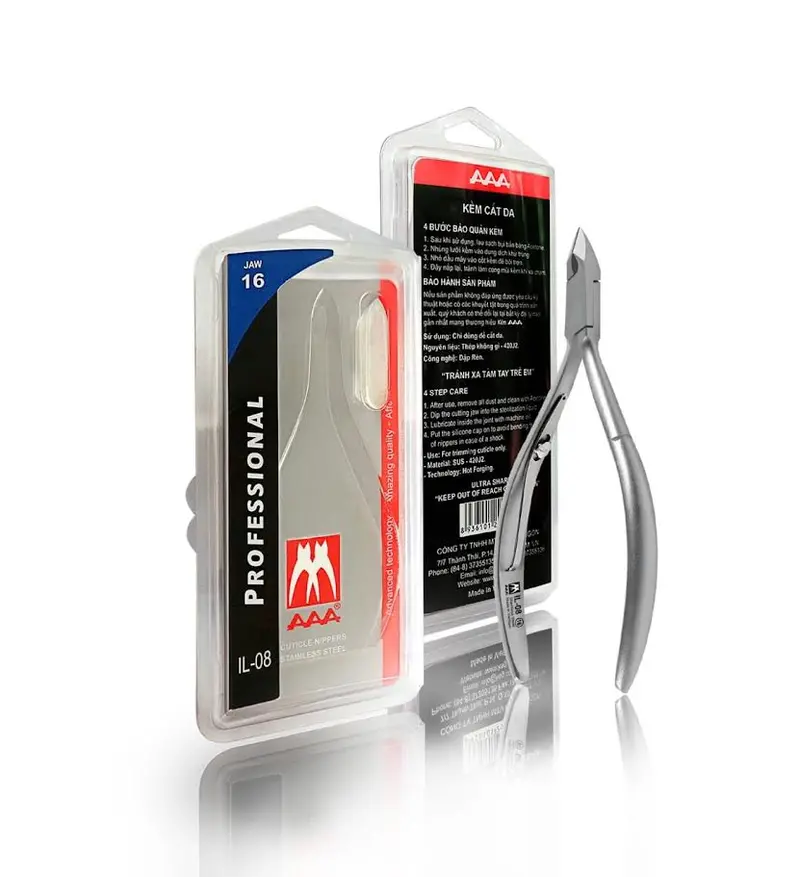 Aaa Stainless Steel Cuticle Nipper – Precision Nail Tool 1