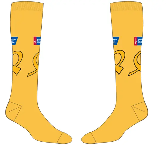 Acs Football-Themed Knee-High Socks – Unisex 1