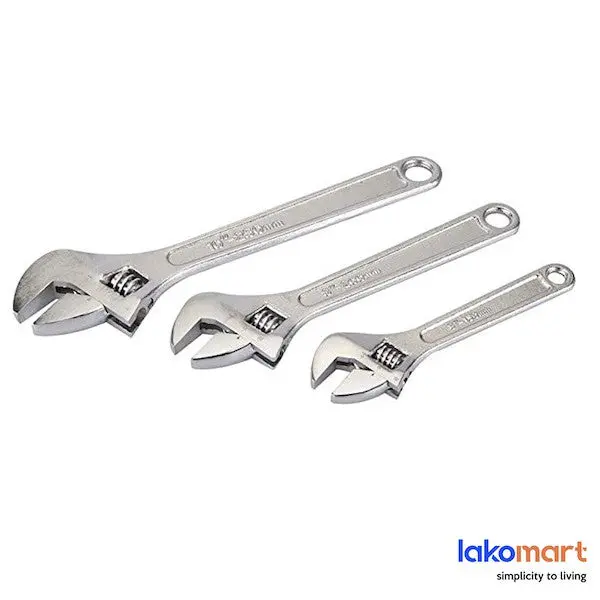 Adjustable Combination Wrench – 100Mm To 375Mm Jaw Capacity For Versatile Fastening 1