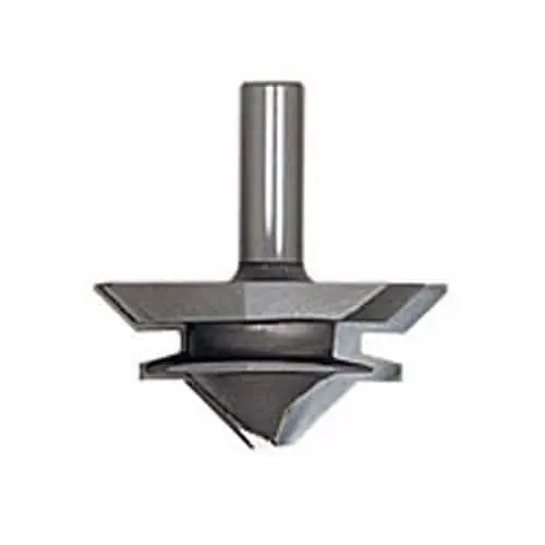 Amana Lock Miter Router Bit – 45° Angle, 1/2" Shank, Precision Joinery 1