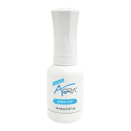 Aora Gel Top Coat – Fast-Dry, High-Shine Finish (0.47 Oz) 1