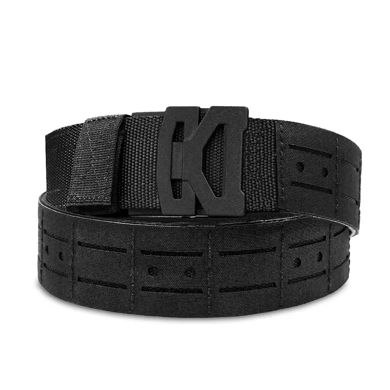 B2 Black Laser-Cut Battle Belt Complete Kit – Fully Assembled Tactical Load-Bearing System 1