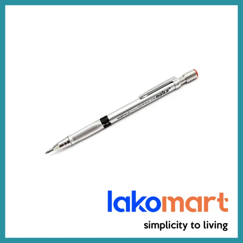 Baile Pn-M2.0 Mechanical Pencil (2.0Mm Hb Lead) + Refills – For Drafting, Carpentry & Art 1