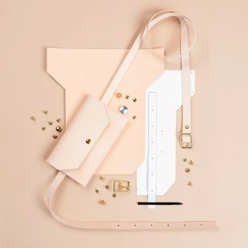 Balboa Leather Belt Bag Diy Kit 1
