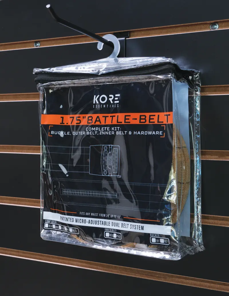 Battle Belt Retail Packaging Kit 1