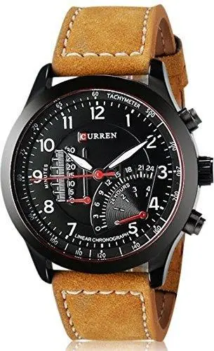 Blue Diamond Men'S Analog Watch – Classic Black Dial – Model 23564561 1