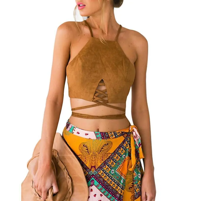 Boho-Chic Hippie Bustier Top – Flowy & Fashion-Forward