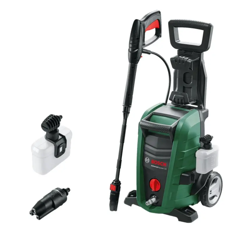 Bosch Aquatak 125 Bar High-Pressure Washer: 1500W Motor, 6 L/Min Flow, Compact Design With Premium Attachments 1