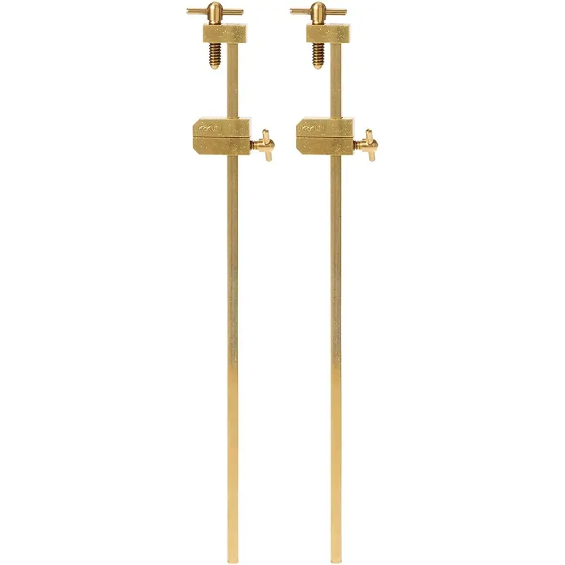Brass-Gold 240Mm Japanese Bar Clamps – Versatile 2-Piece Clamping Set 1