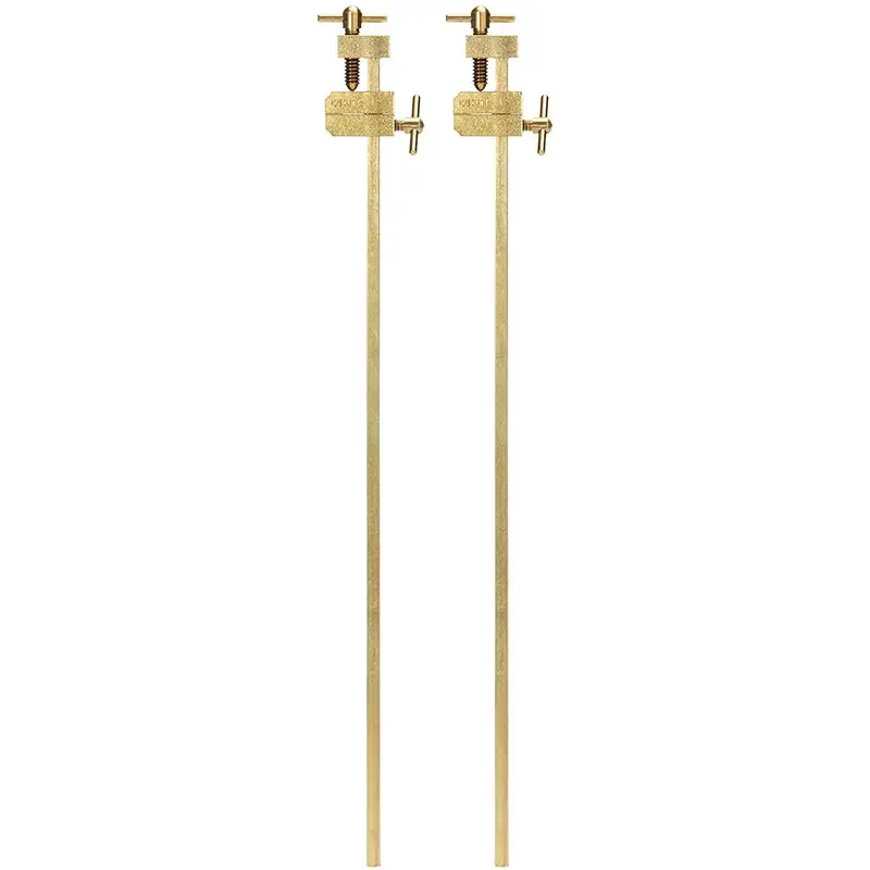 Brass-Gold 300Mm Japanese Bar Clamps – Set Of 2 Heavy-Duty Clamping Tools 1