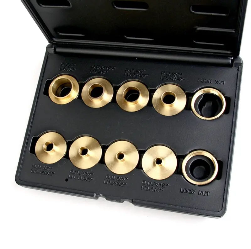 Brass Router Guide Bushings – Precision Template Routing Accessories 1
