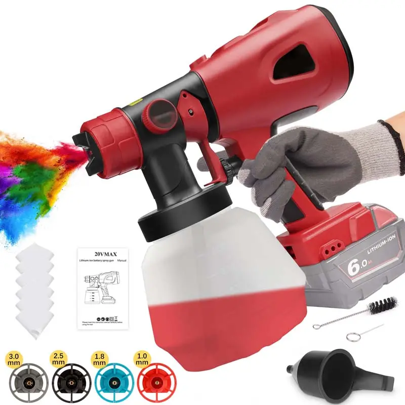 Brushless Hvlp Cordless Paint Sprayer – Milwaukee M18 Powered, 1000Ml Tank 1