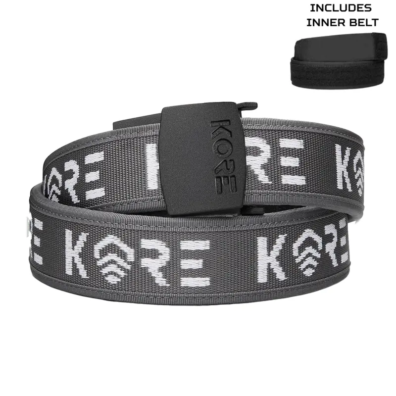 C1 Gray Competition Belt With Buckle – 1.5-Inch Full Kit 1
